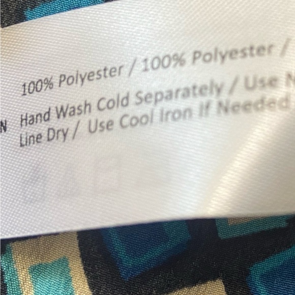 NWT Band of the Free Gypsy 70’s Retro Disco Teal Diamond Mini Skirt Size XS - Picture 11 of 13